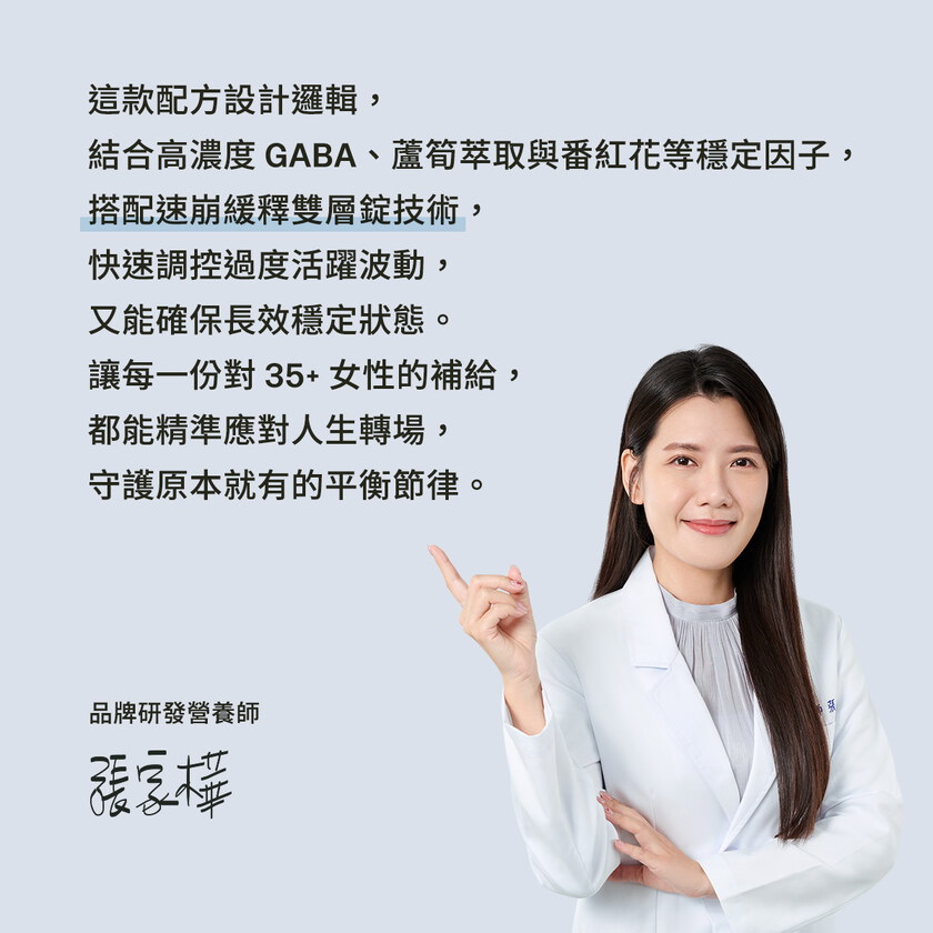【美樂團購】超速沉夜間釋壓高濃度GABA（30錠）