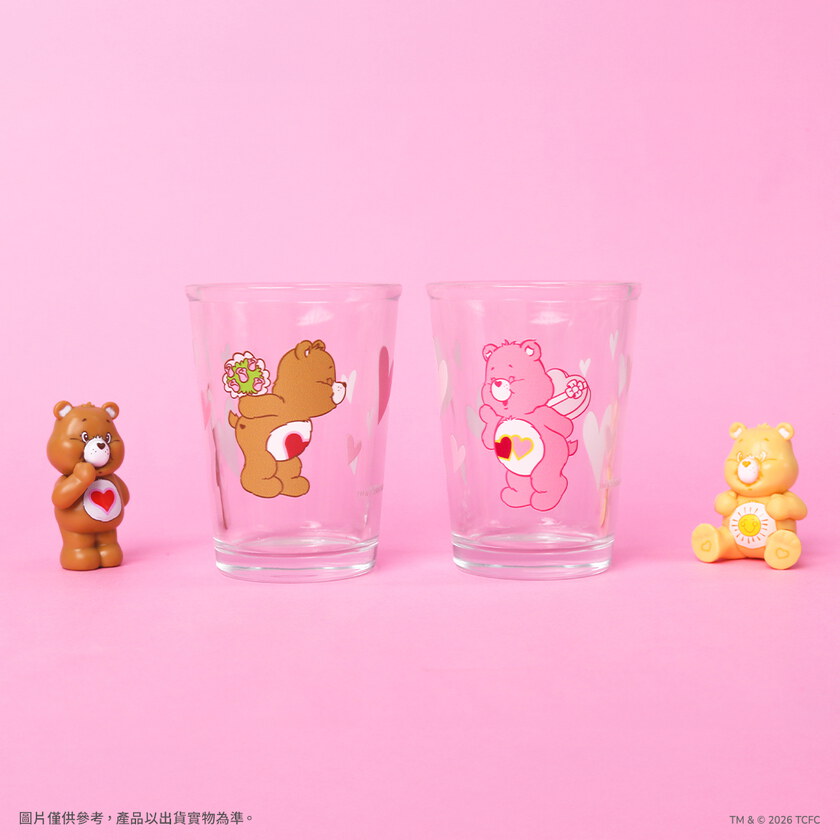 (加購)Care Bears 玻璃杯