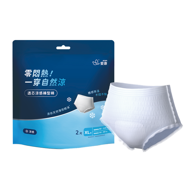 (贈品)透芯涼感褲型棉