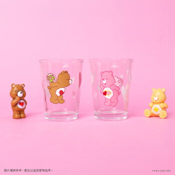(加購)Care Bears 玻璃杯