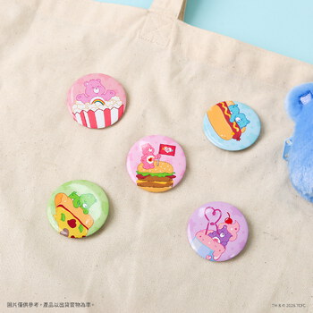 (加購)Care Bears 徽章組