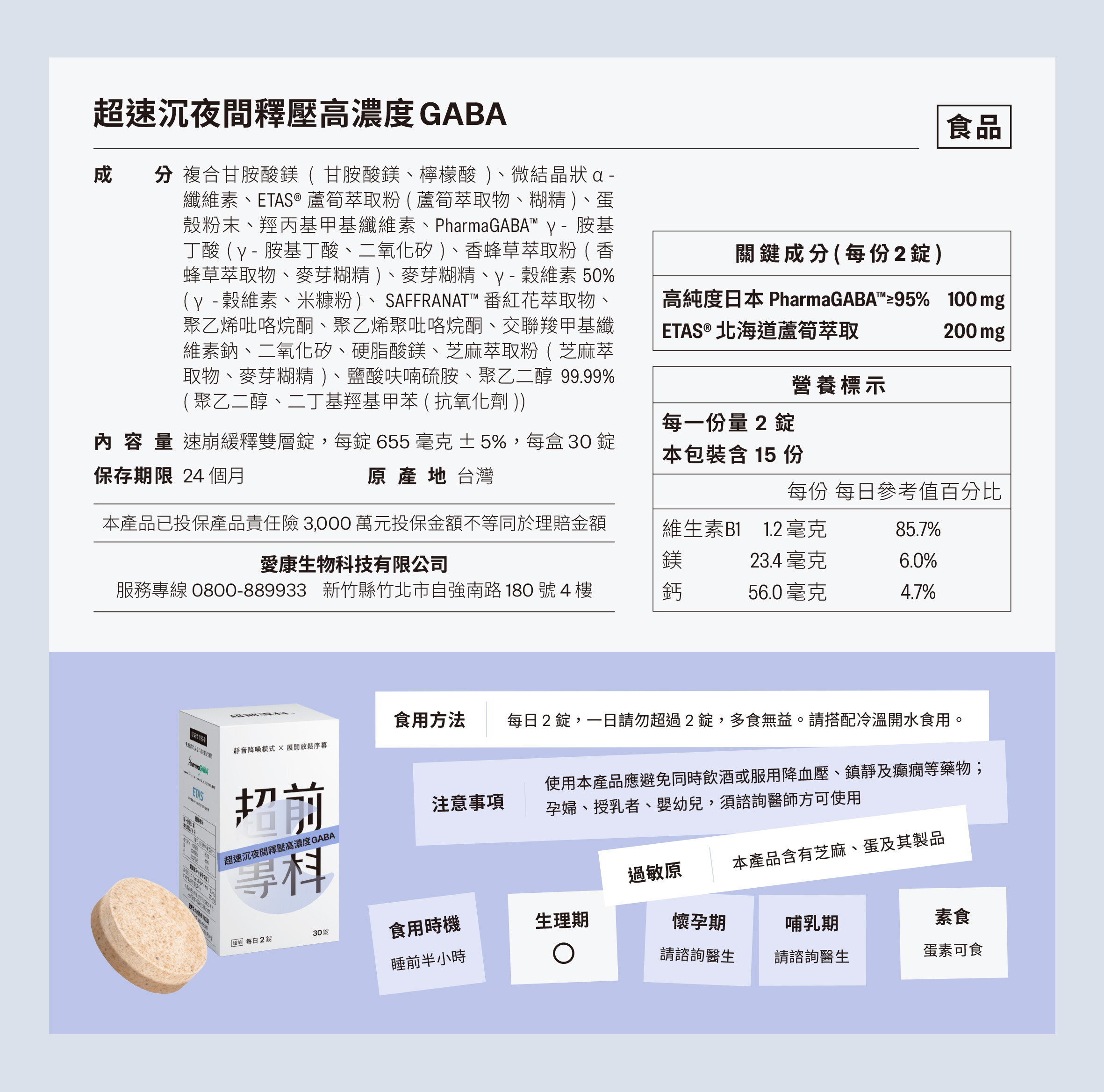 超速沉夜間釋壓高濃度GABA_08
